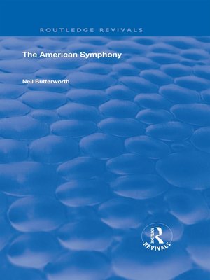 cover image of The American Symphony